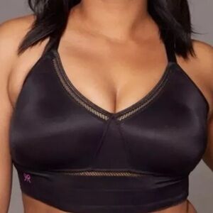 Ruby Ribbon Siren Black demiette #1899 Shapewear Scoop Neck Intimates